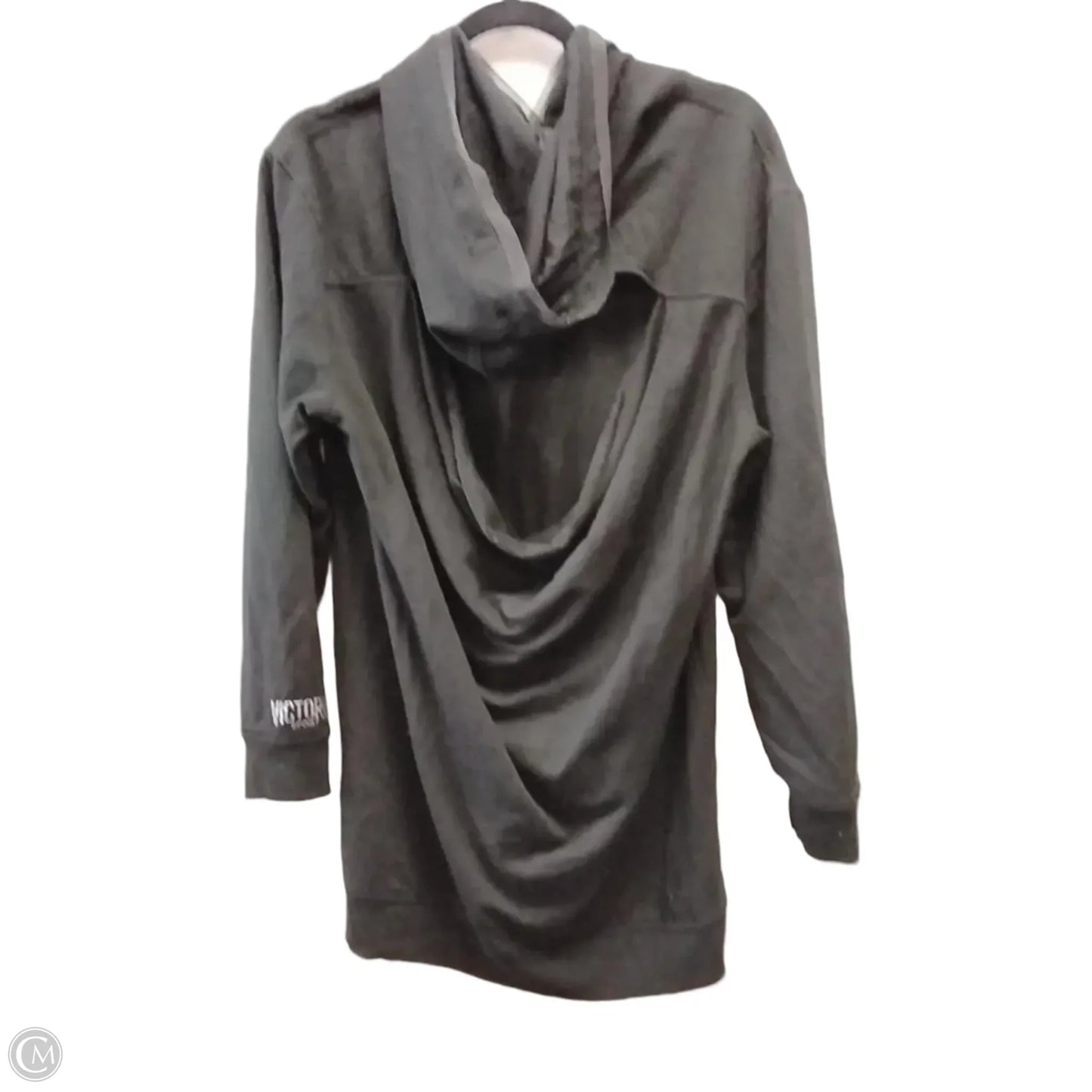 Sweatshirt Hoodie By Victorias Secret In Black, Size: M