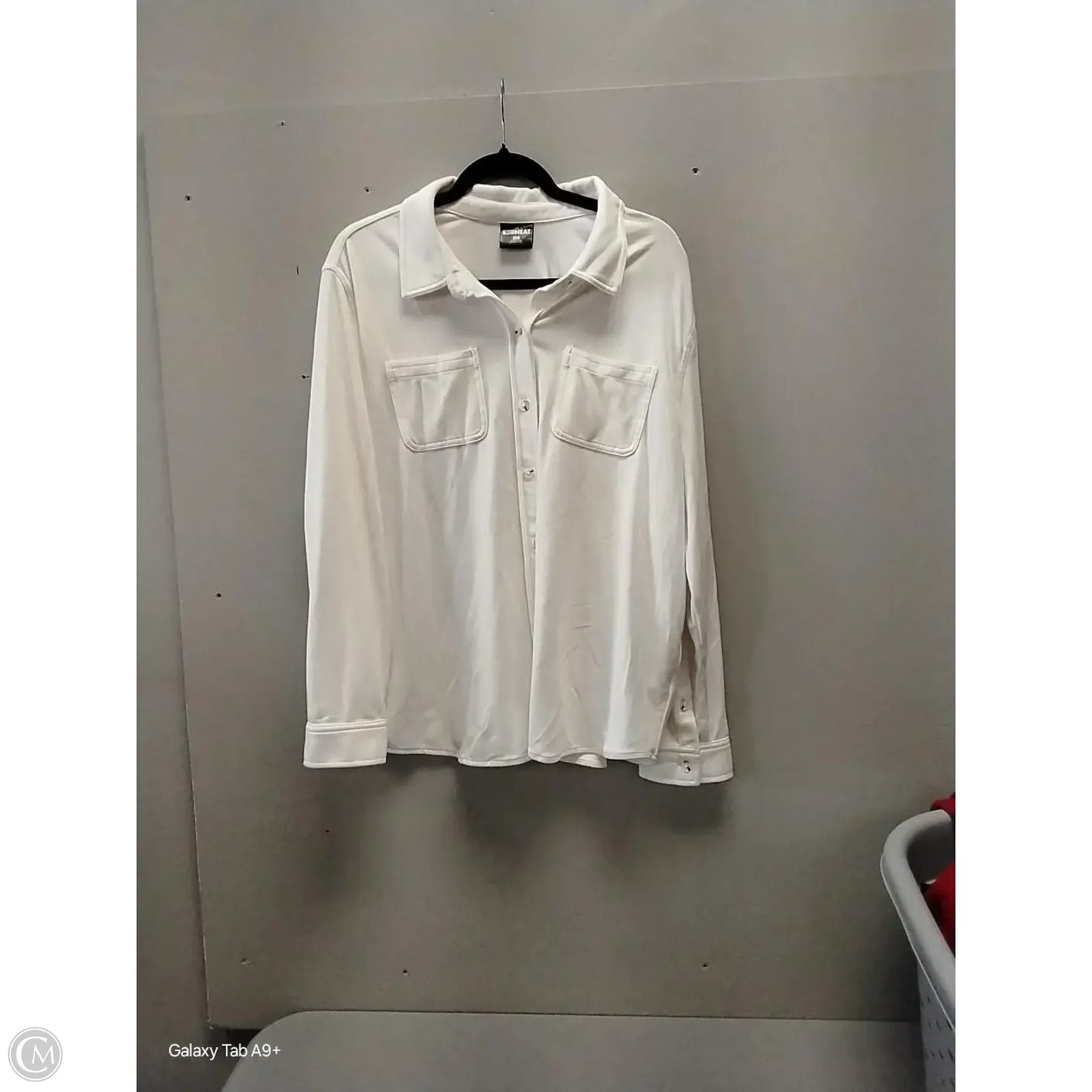 Sweater By 32 Degrees In White, Size: Xxl