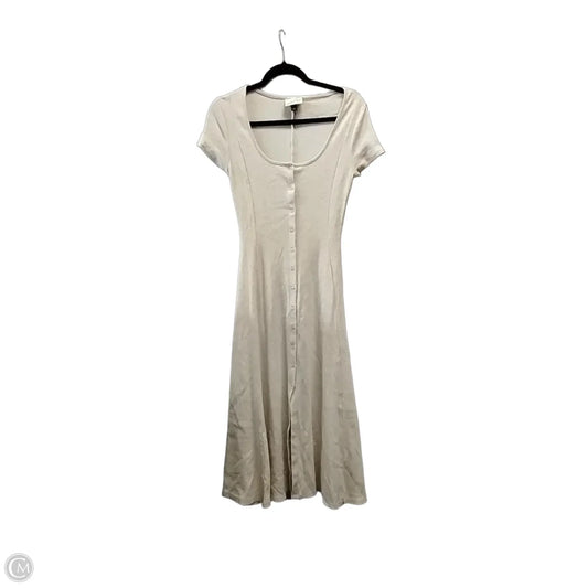 Dress Casual Maxi By Universal Thread In Beige, Size: S