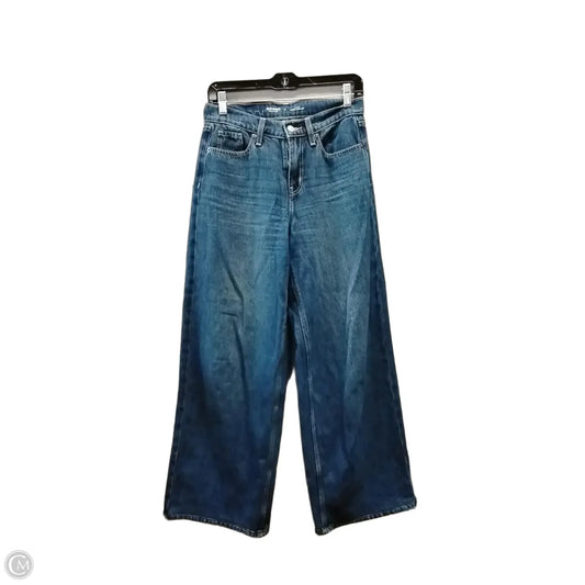 Jeans Wide Leg By Old Navy In Blue, Size: 0