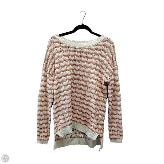 Sweater By Maurices In Striped Pattern, Size: M