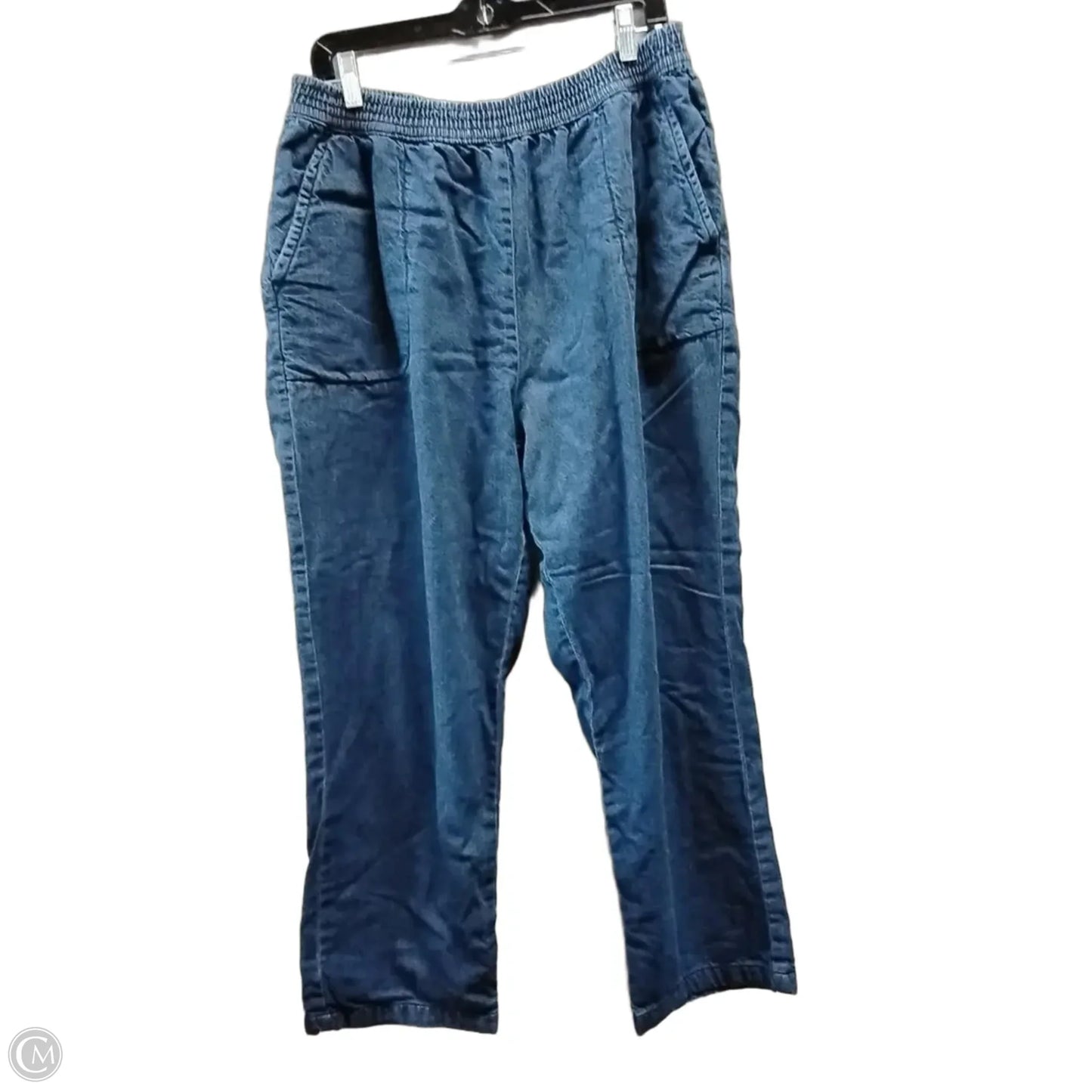 Jeans Wide Leg By Clothes Mentor In Blue, Size: 18