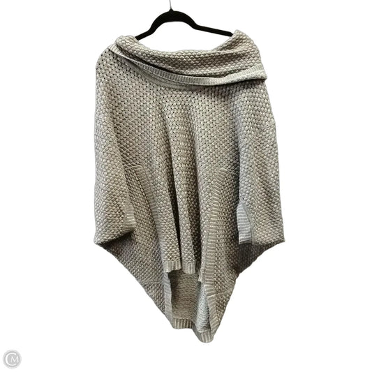 Sweater Short Sleeve By Intro In Grey, Size: Xl