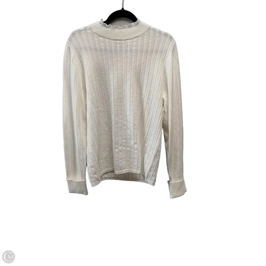 Sweater By Democracy In White, Size: Xl