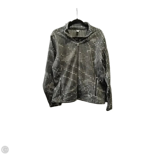 Sweatshirt Collar By Eddie Bauer In Grey, Size: Xl