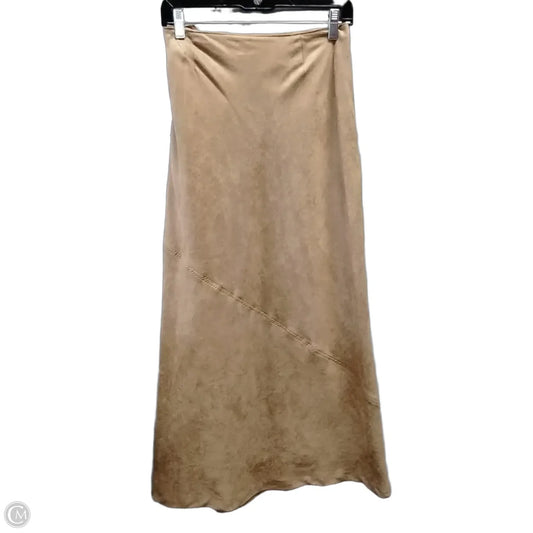 Skirt Maxi By Worthington In Brown, Size: 12