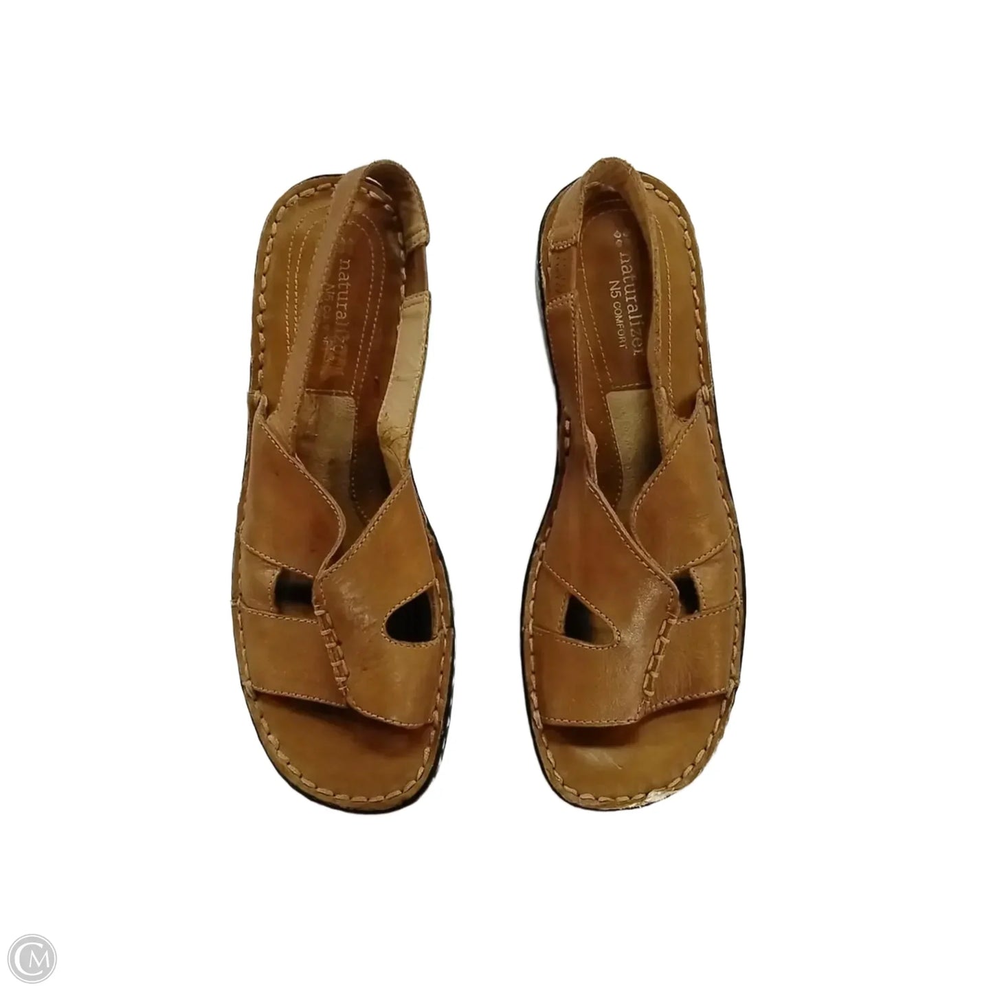 Sandals Flats By Born In Brown, Size: 11