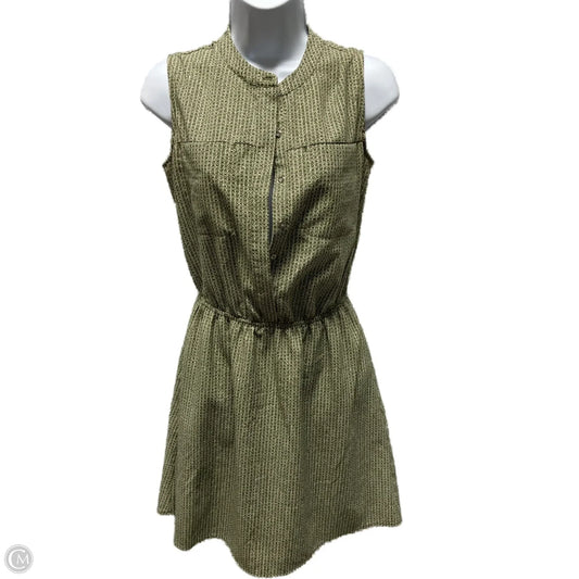 Dress Casual Short By Merona In Green & White, Size: Xs