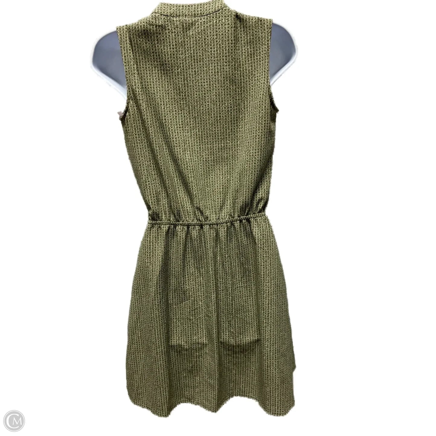 Dress Casual Short By Merona In Green & White, Size: Xs