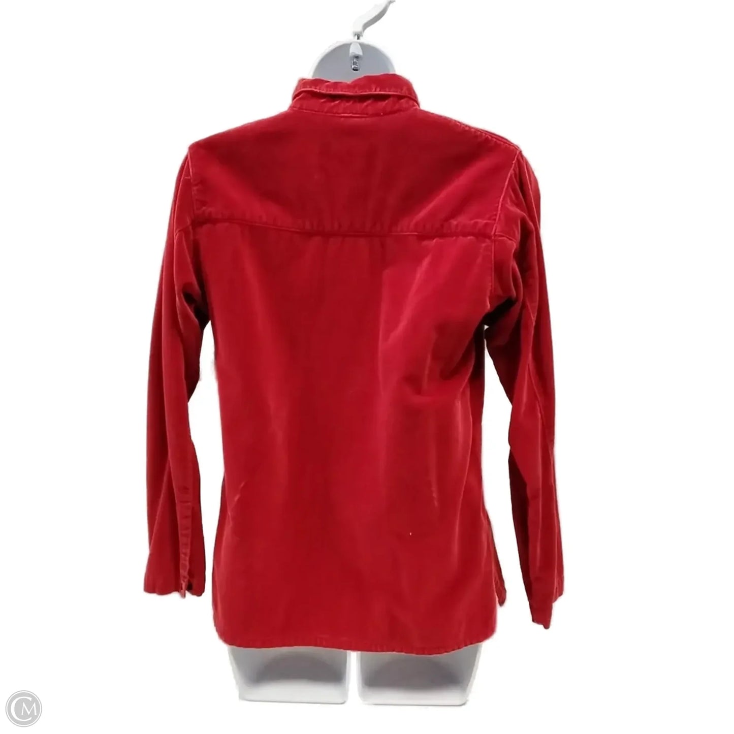 Top Long Sleeve By Harley Davidson In Red, Size: S