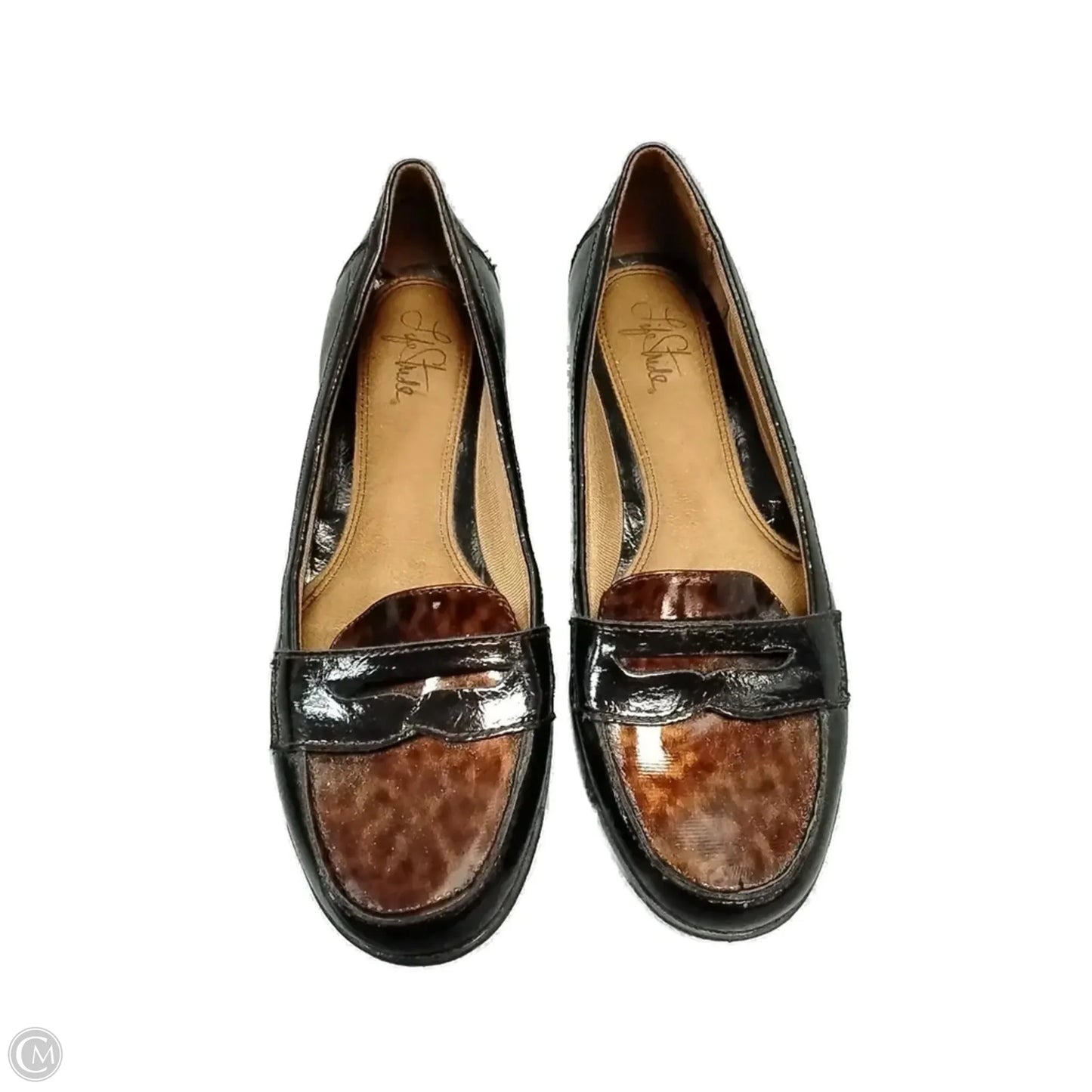 Shoes Flats By Life Stride In Leopard Print, Size: 8.5