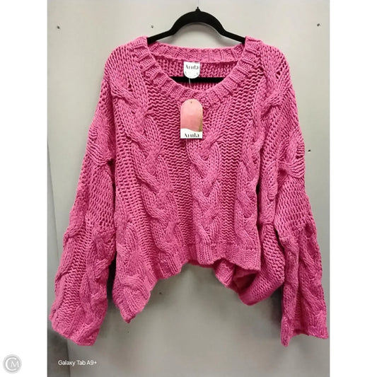 Sweater By Arula In Pink, Size: Xl