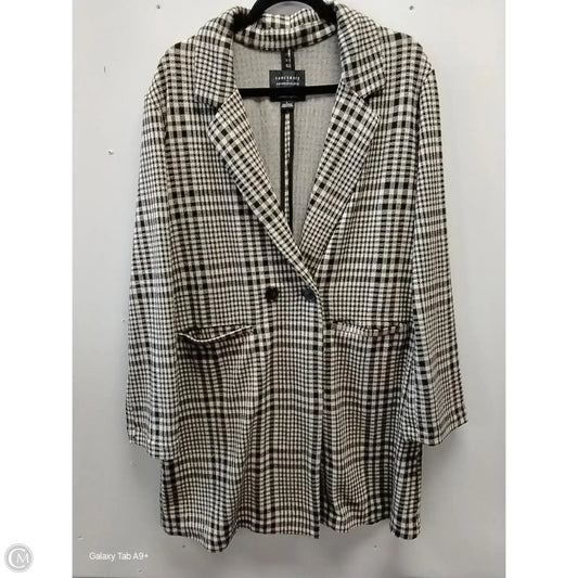 Jacket Fleece By Sanctuary In Black & Brown, Size: L