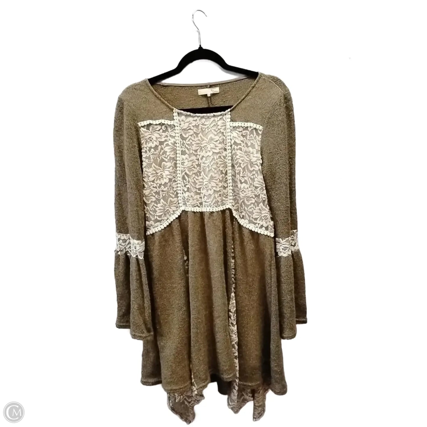 Sweater By Rya Collection In Tan, Size: M