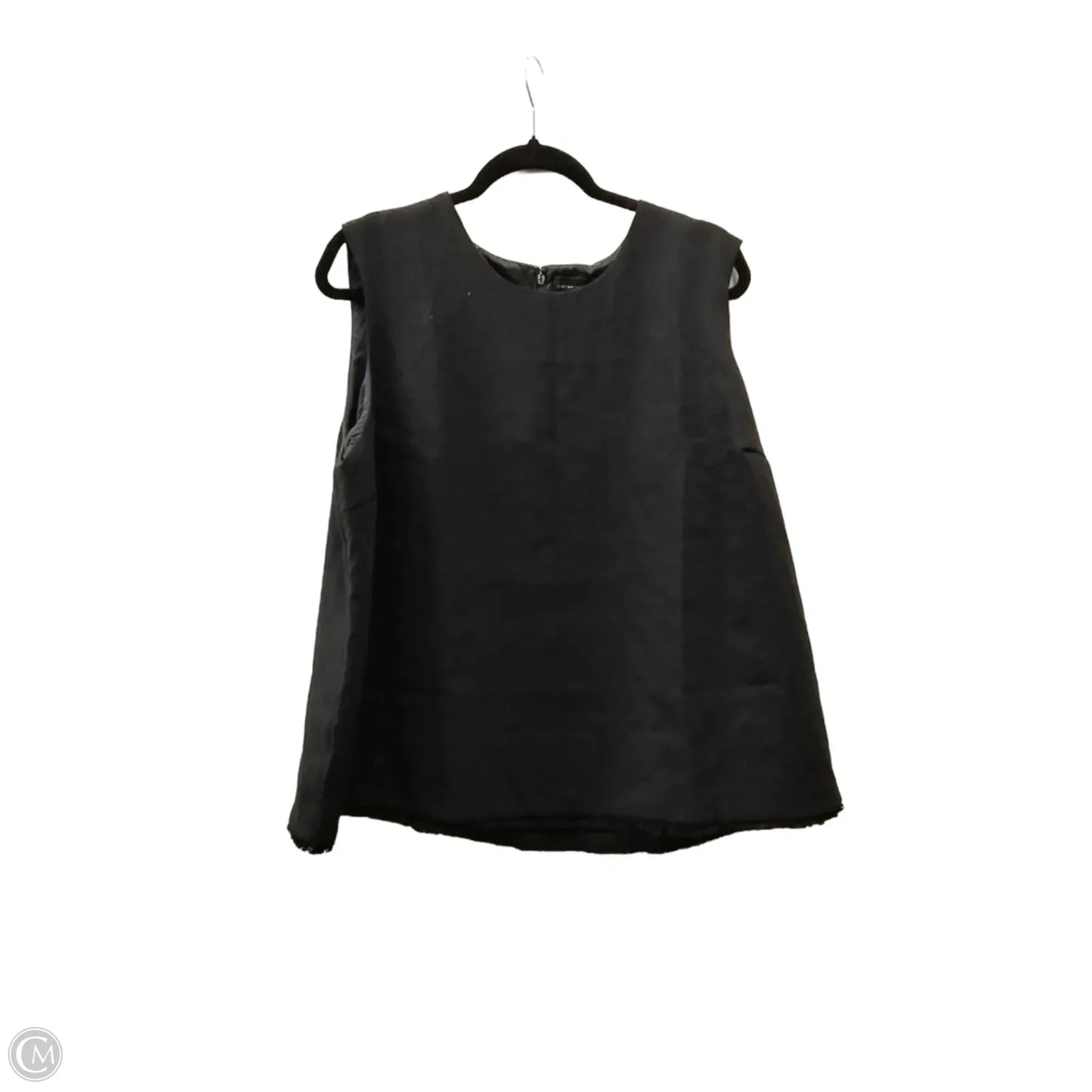 Top Sleeveless By Target In Black, Size: 3x