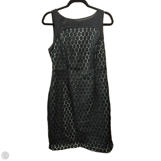 Dress Casual Midi By Worthington In Black & Blue, Size: 10