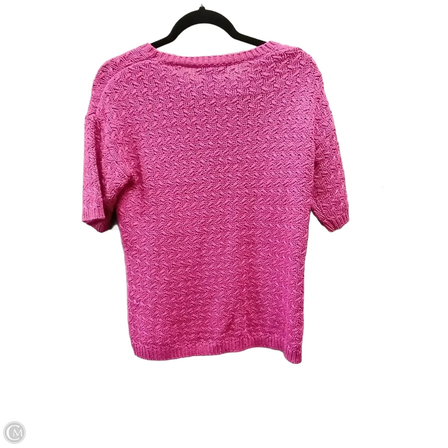 Sweater Short Sleeve By Coldwater Creek In Pink, Size: Xs