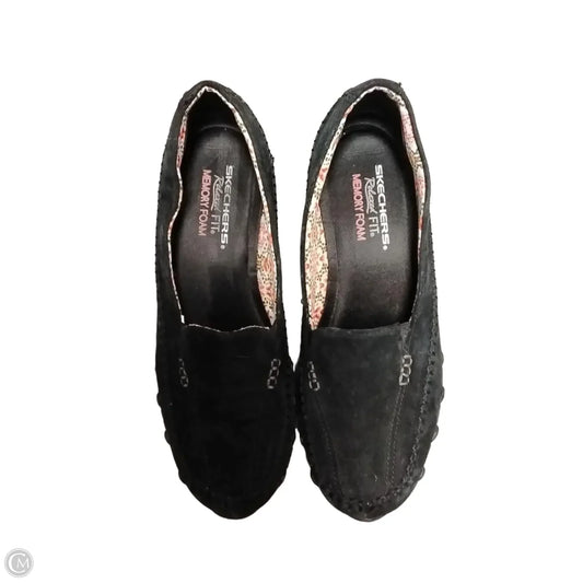 Shoes Flats By Skechers In Black, Size: 9