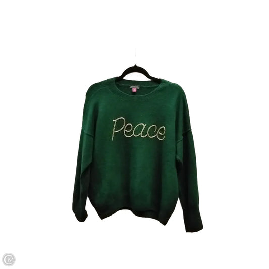 Sweater By Vince Camuto In Green, Size: S