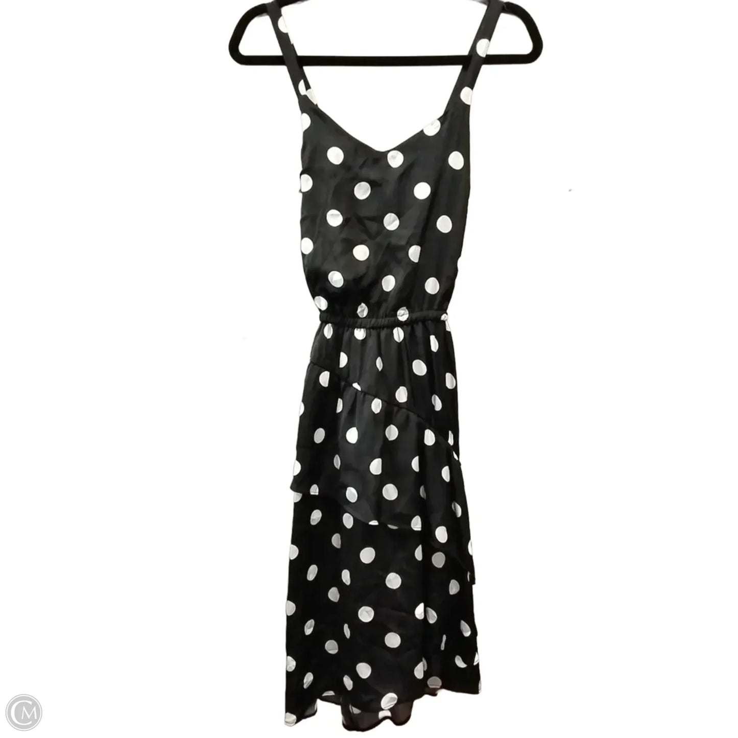 Dress Casual Midi By A New Day In Polkadot Pattern, Size: S