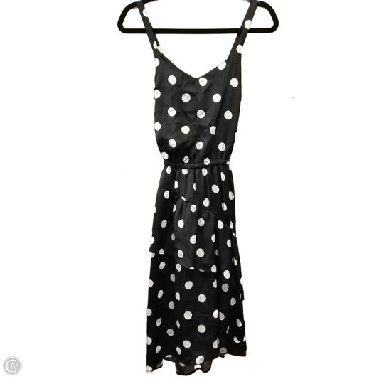 Dress Casual Midi By A New Day In Polkadot Pattern, Size: S