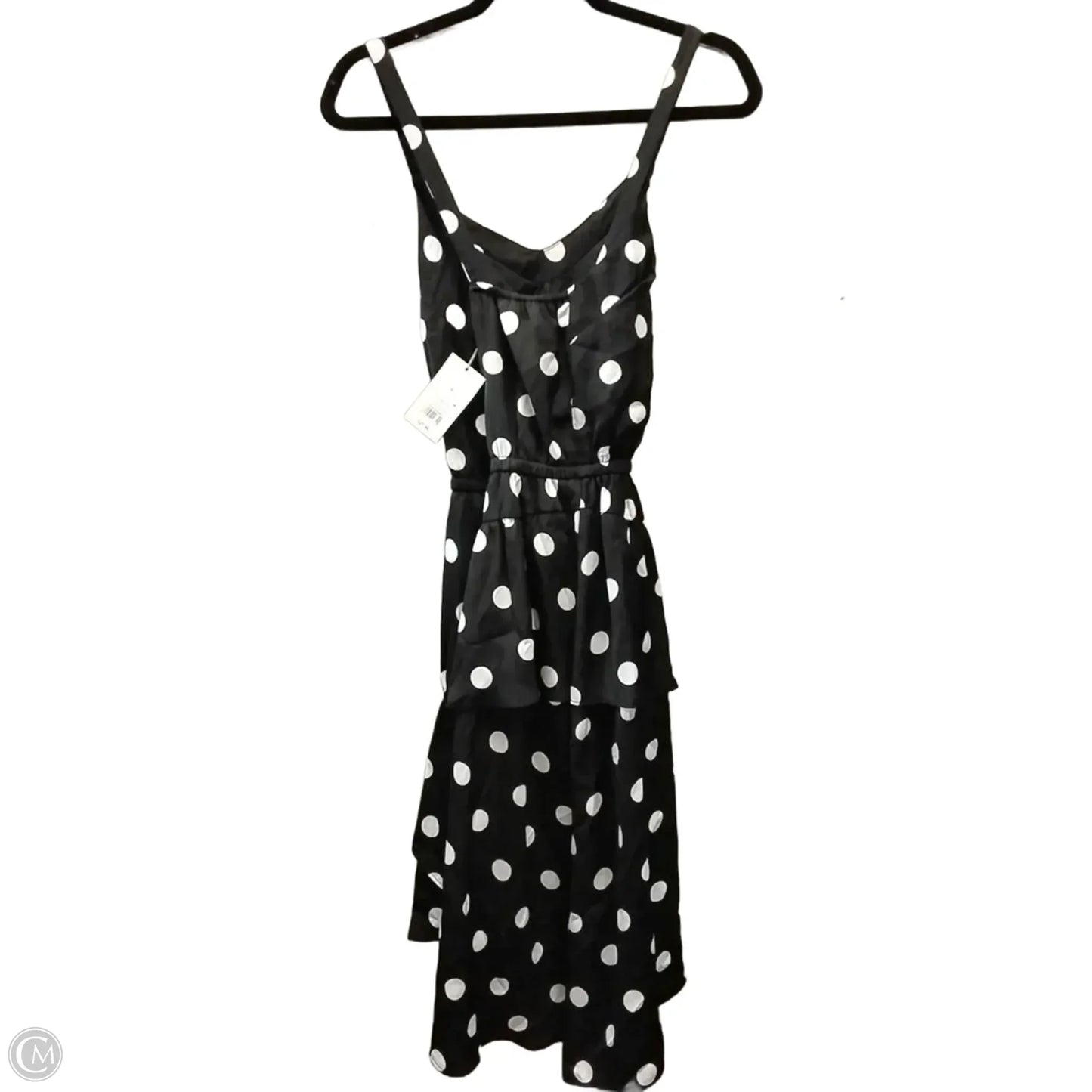 Dress Casual Midi By A New Day In Polkadot Pattern, Size: S