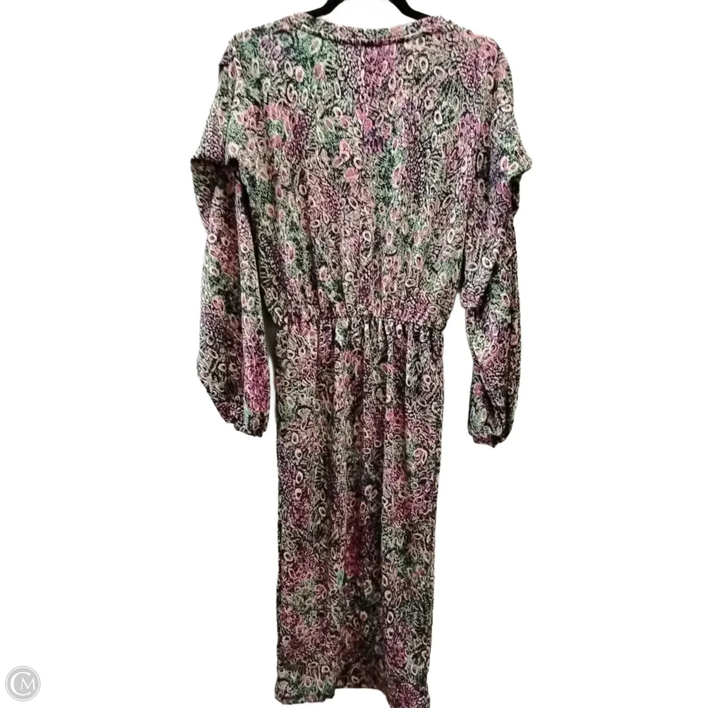 Dress Casual Midi By Zara In Multi-colored, Size: S