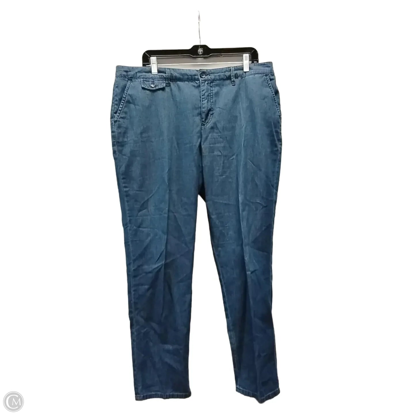 Pants Chinos & Khakis By Gloria Vanderbilt In Blue, Size: 16