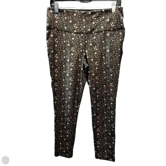 Athletic Leggings By Vogo In Black, Size: L