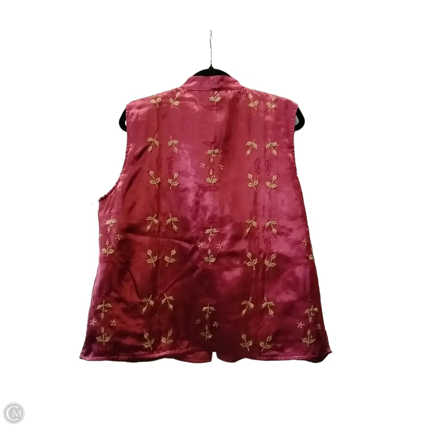 Vest Other By Coldwater Creek In Red, Size: Xl