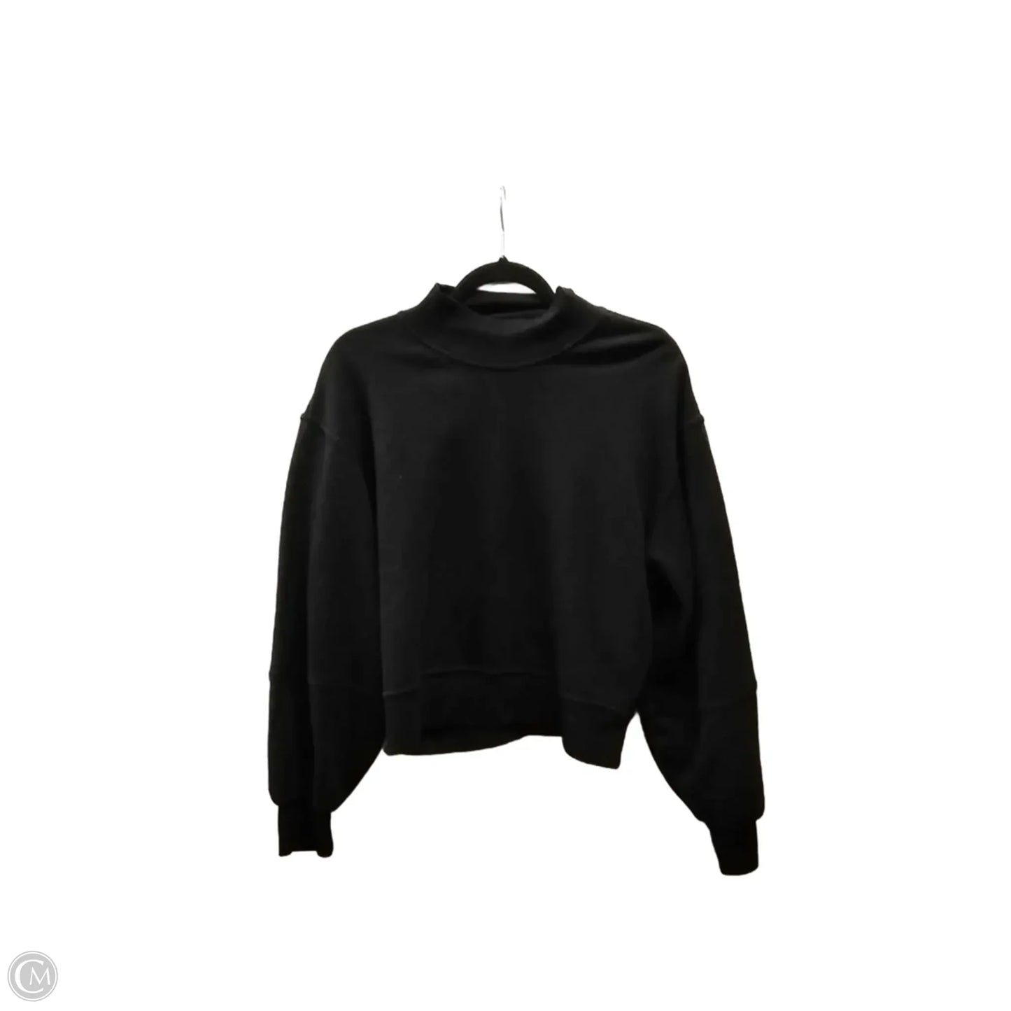 Sweatshirt Crewneck By Z Supply In Black, Size: M