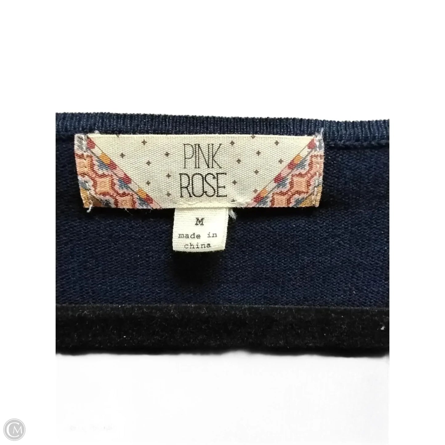 Sweater By Pink Rose In Blue, Size: M