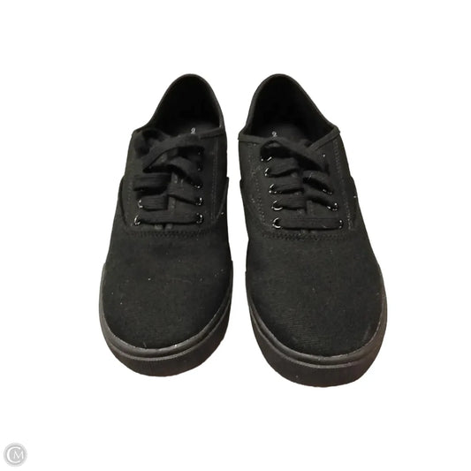 Shoes Sneakers By Time And Tru In Black, Size: 9