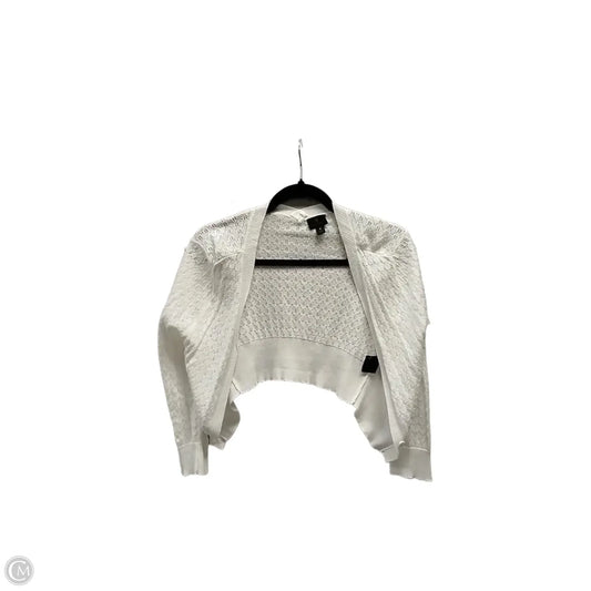 Sweater Short Sleeve By Worthington In White, Size: S