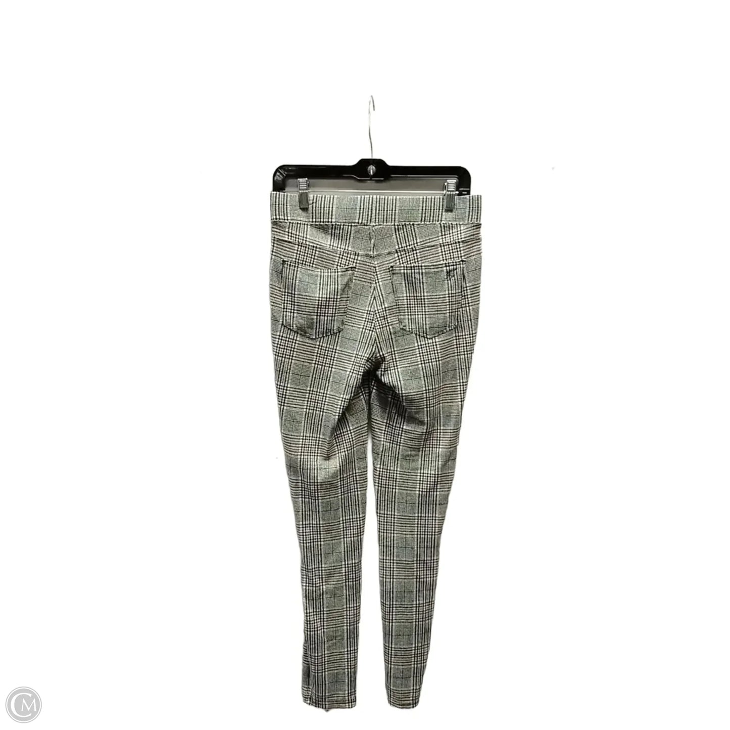 Pants Leggings By Seven 7 In Checkered Pattern, Size: M