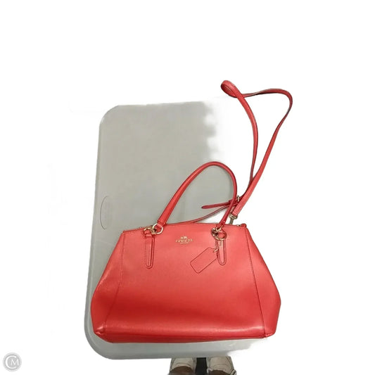 Crossbody Designer By Coach, Size: Medium
