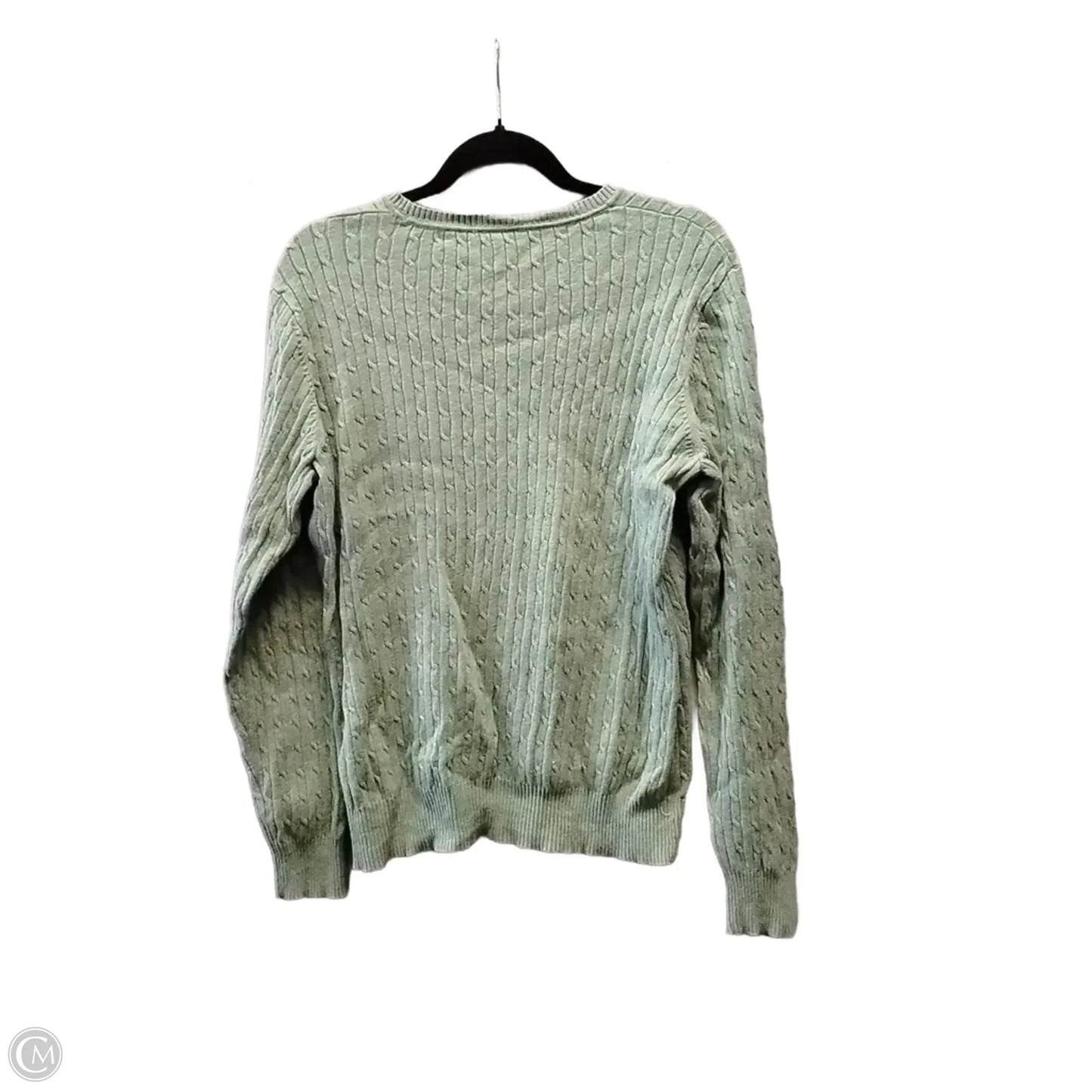 Sweater By Kim Rogers In Green, Size: L