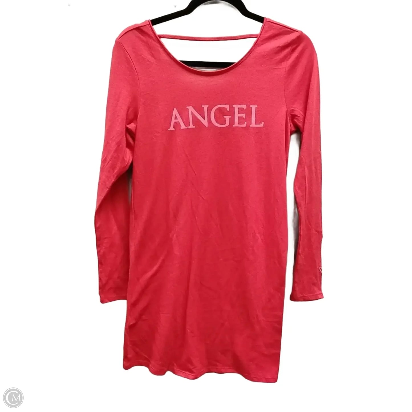 Top Long Sleeve By Victorias Secret In Red, Size: Xs