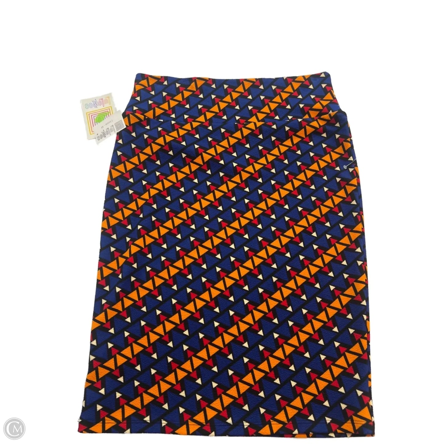 Skirt Midi By Lularoe In Geometric Pattern, Size: M