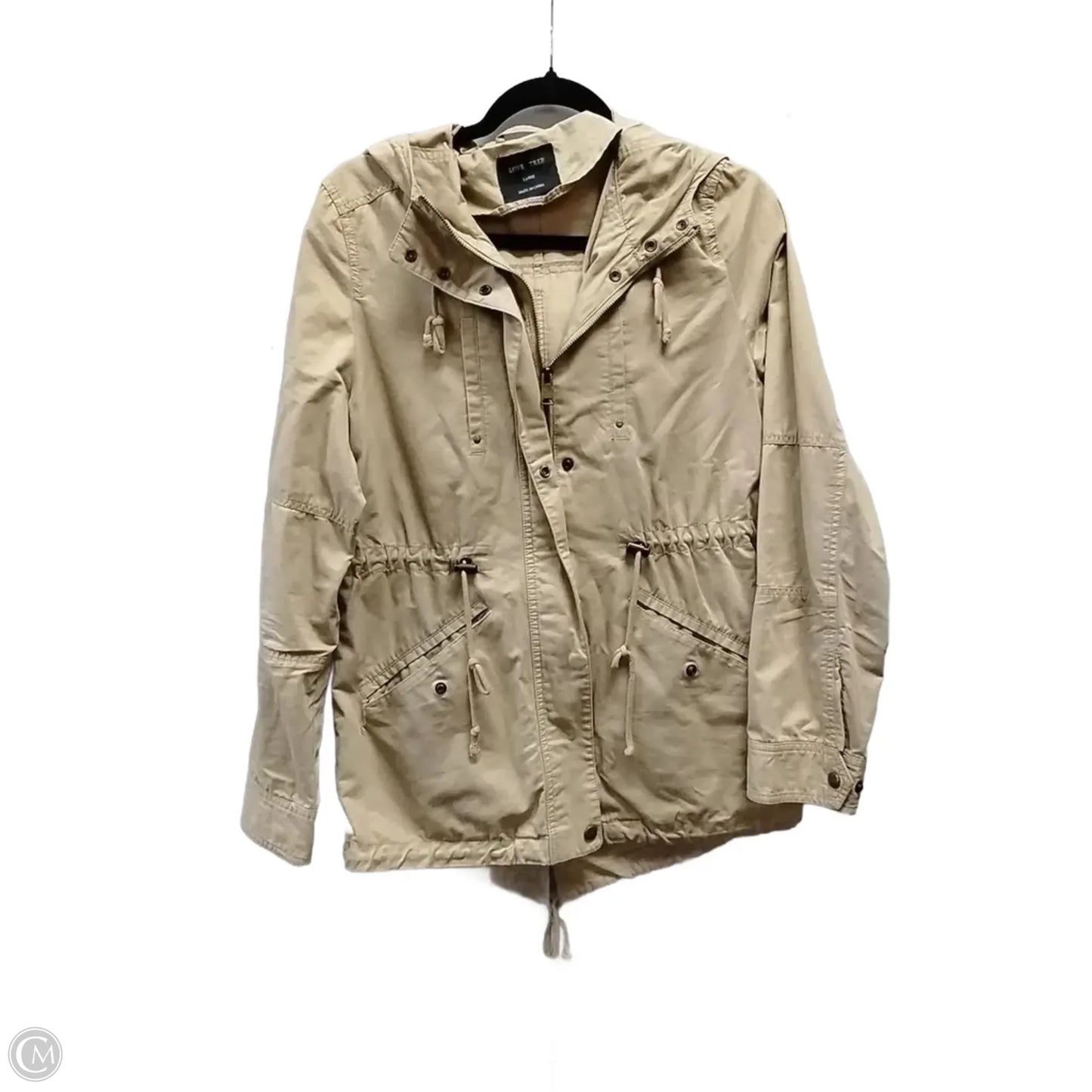 Jacket Other By Clothes Mentor In Tan, Size: L