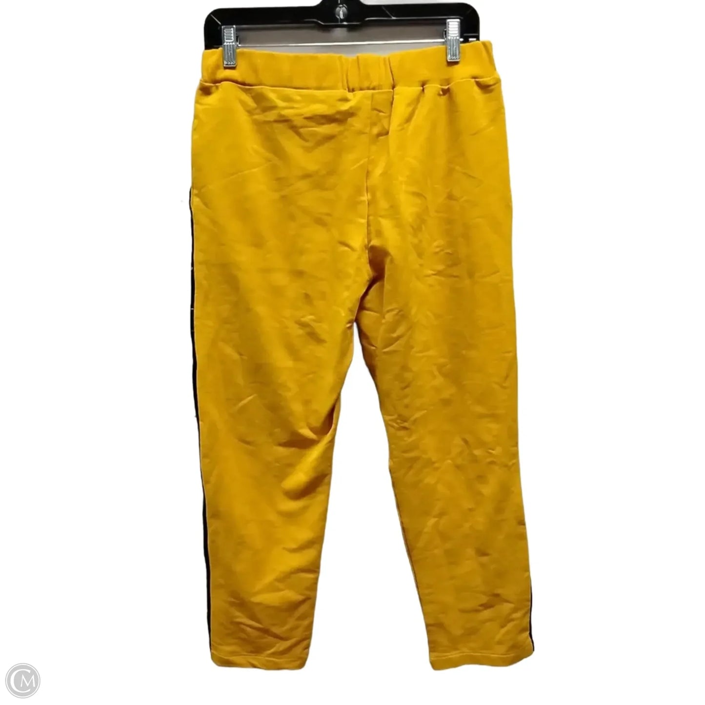 Pants Lounge By Clothes Mentor In Black & Gold, Size: Xxl