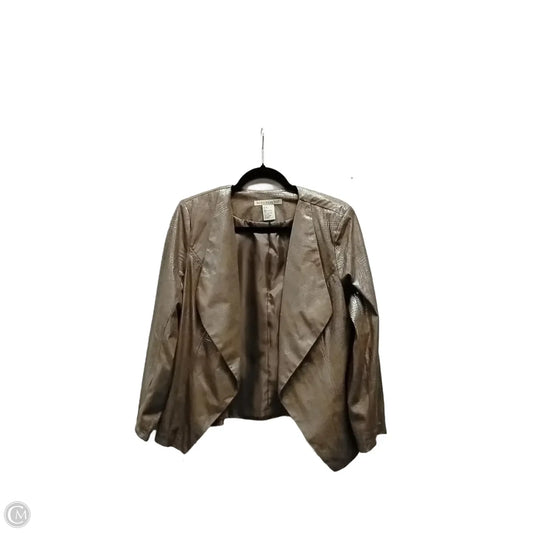 Jacket Other By Requirements In Snakeskin Print, Size: M