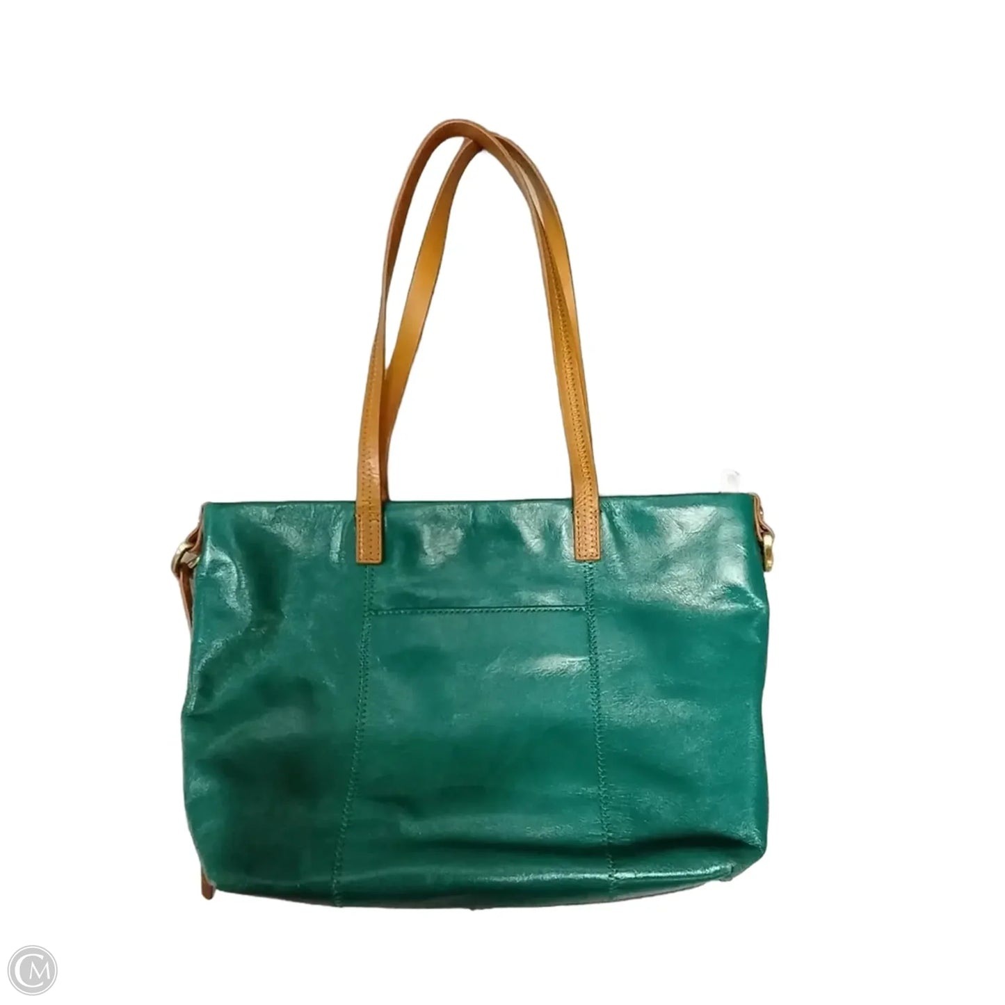 Handbag Leather By Hobo Intl, Size: Medium