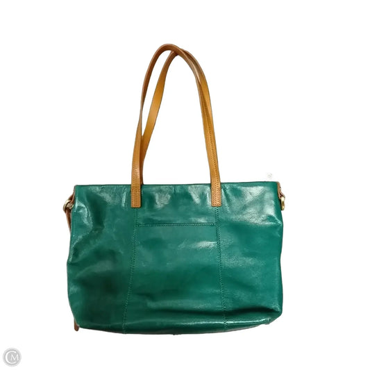 Handbag Leather By Hobo Intl, Size: Medium