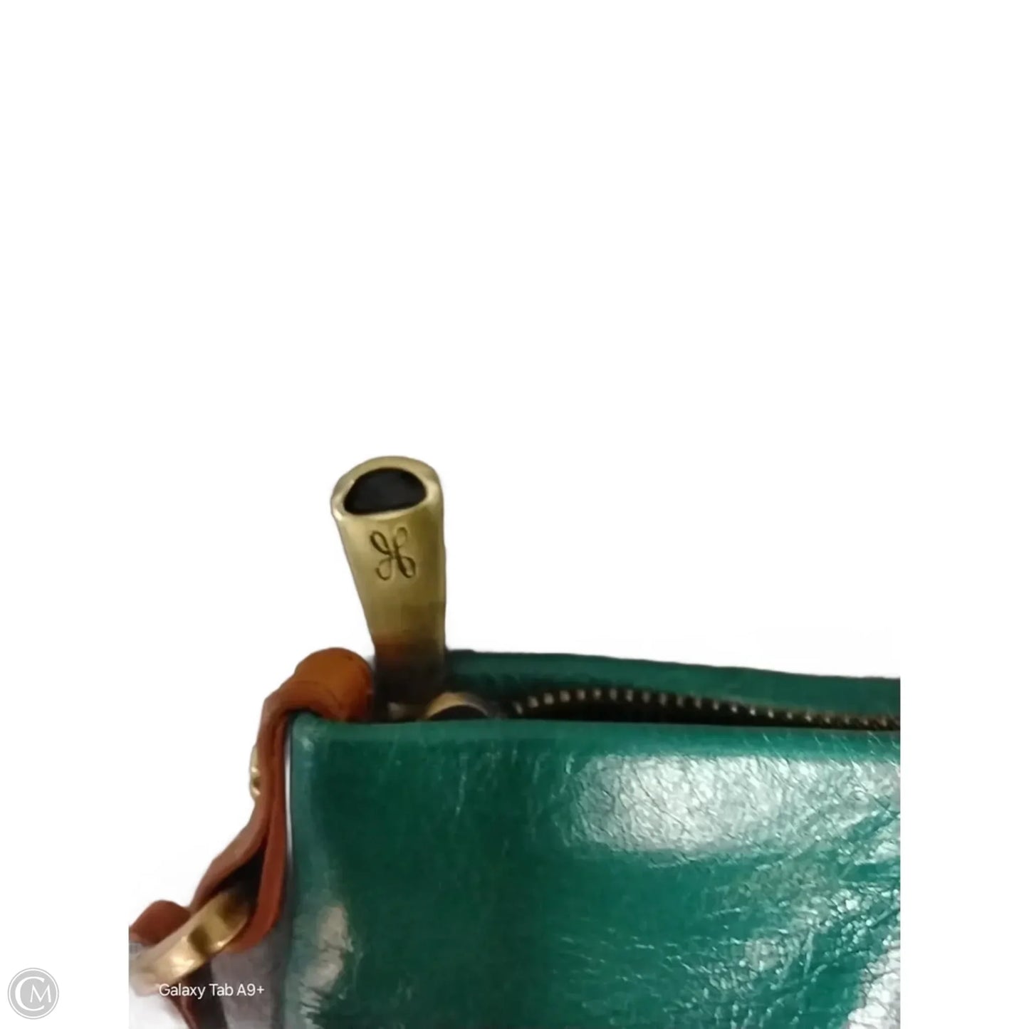 Handbag Leather By Hobo Intl, Size: Medium