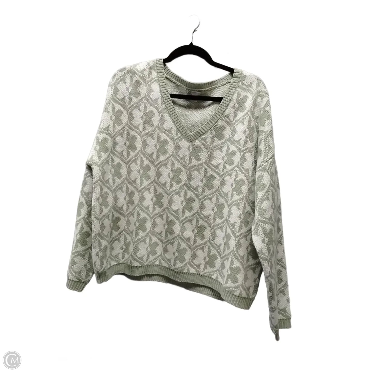Sweater By Cato In Floral Print, Size: Xl