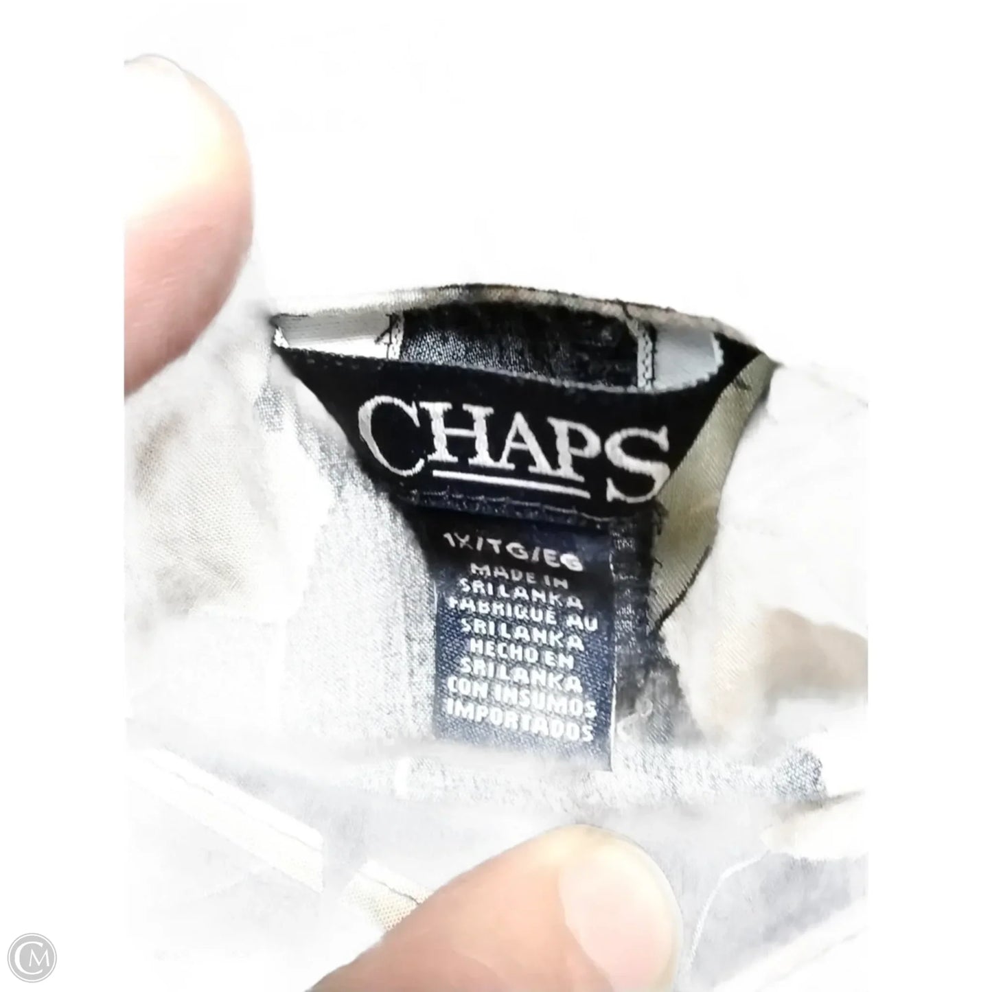 Skirt Maxi By Chaps In Floral Print, Size: 1x