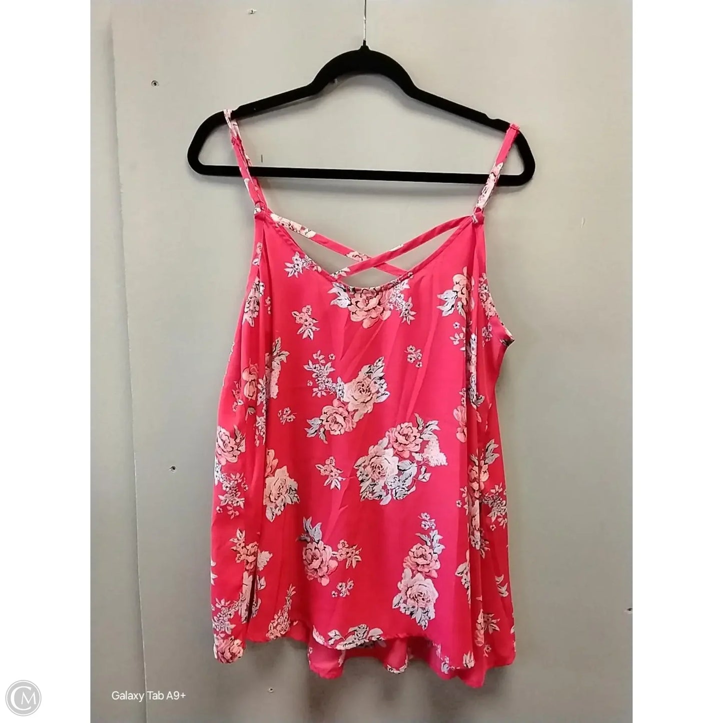 Blouse Short Sleeve By Torrid In Floral Print, Size: Xl