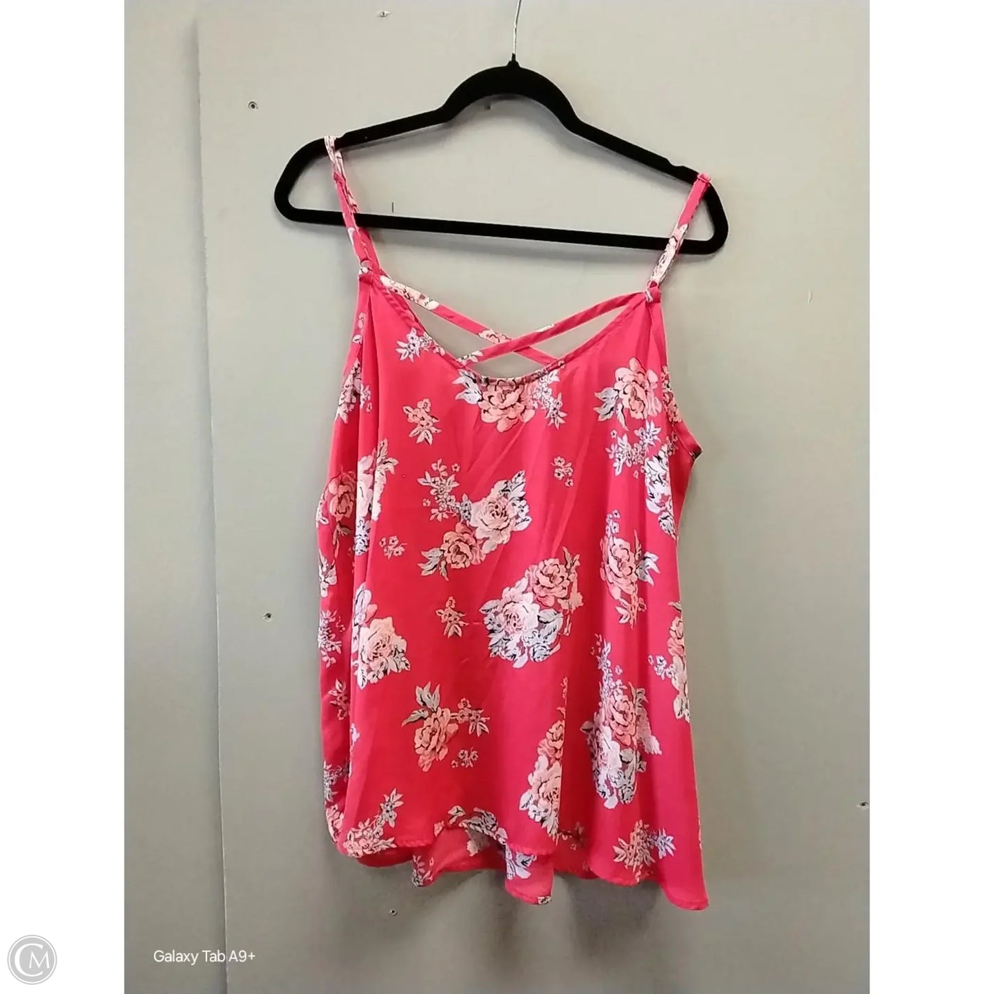 Blouse Short Sleeve By Torrid In Floral Print, Size: Xl