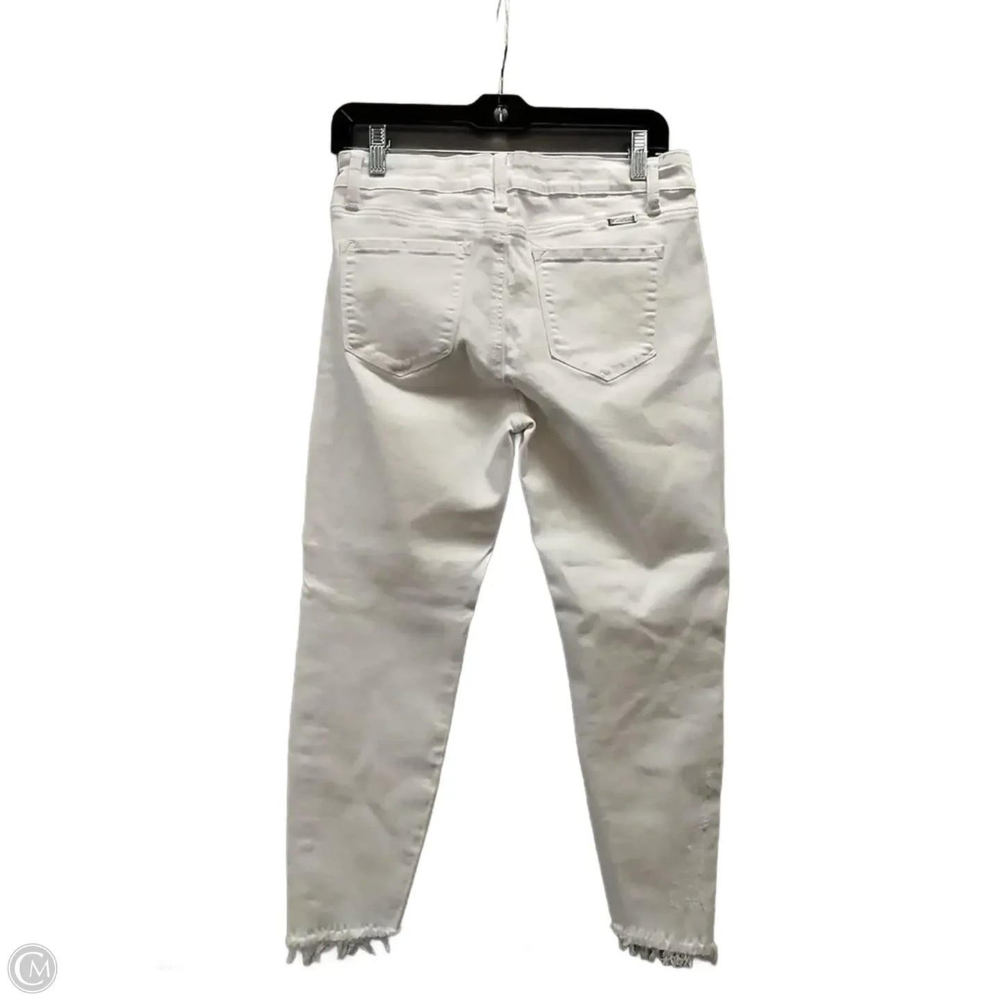 Jeans Cropped By Kancan In White, Size: 13